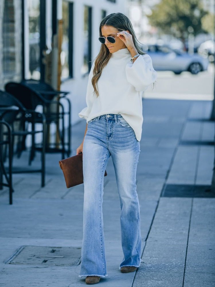 Calça Jeans Feminina Casual Cool – Inova Moda Shop