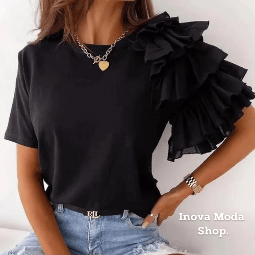 Camiseta Feminina Delicatela - Inova Moda Shop